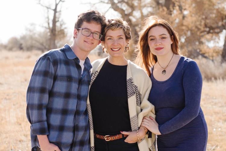 Ila Achtabowski with son and daughter