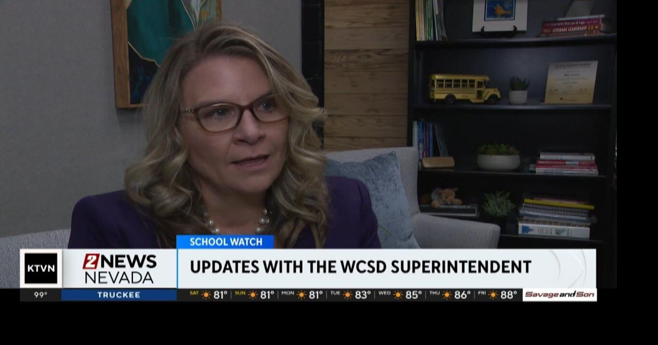 Updates from the Washoe County School District's new superintendent