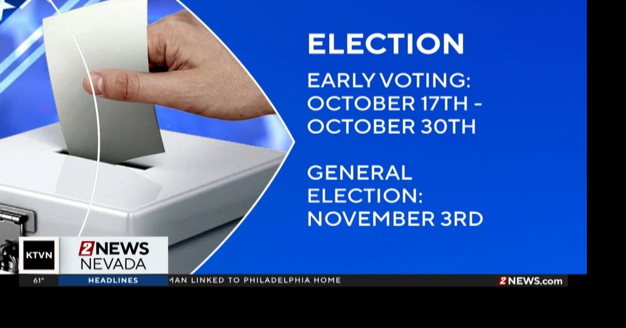 Election dates in Nevada