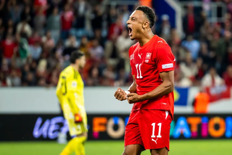 Switzerland North Macedonia Nations League Soccer