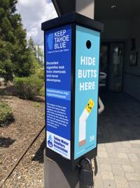 New Cigarette Butt Containers Coming To Tahoe