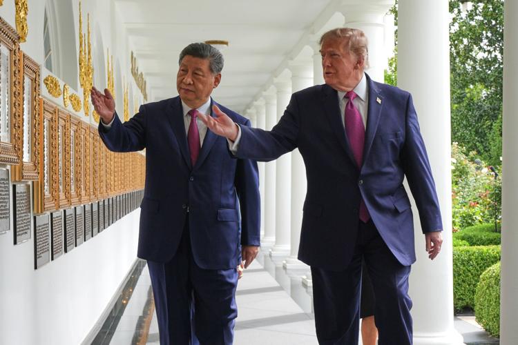 APTOPIX Trump Xi