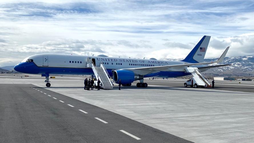 Mrs. Biden lands in Reno