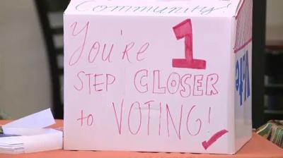 Political Group Holds 'One Year Out' Event for Young Voters