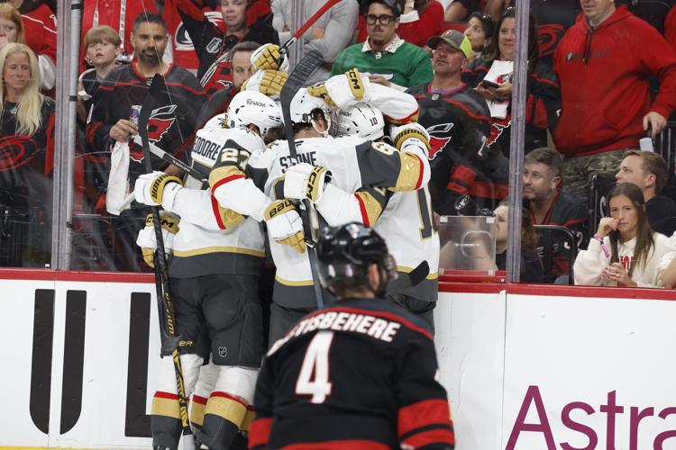 Stanley Cup Golden Knights Hurricanes Hockey
