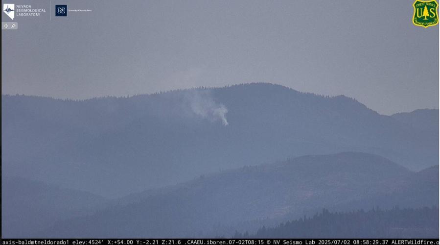 Fire near Steamboat Mountain