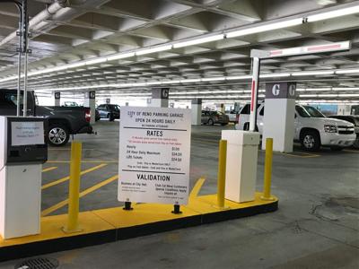 New Paid-Parking System in Place at Reno City Hall Garage