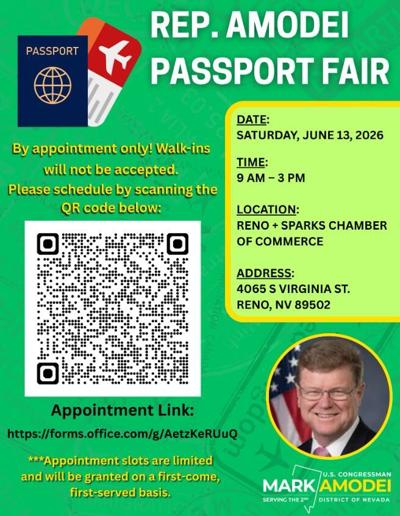 Rep. Amodei passport day