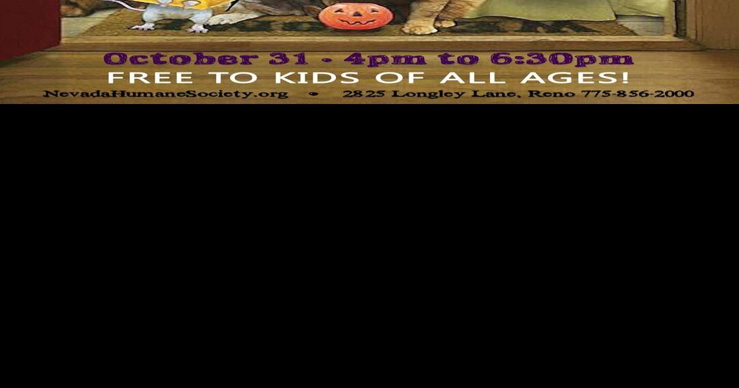 Safe TrickorTreating on Halloween at Nevada Humane Society