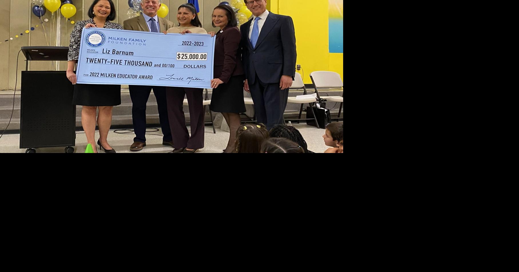 New Mexico teacher receives $25,000 Milken Educator Award