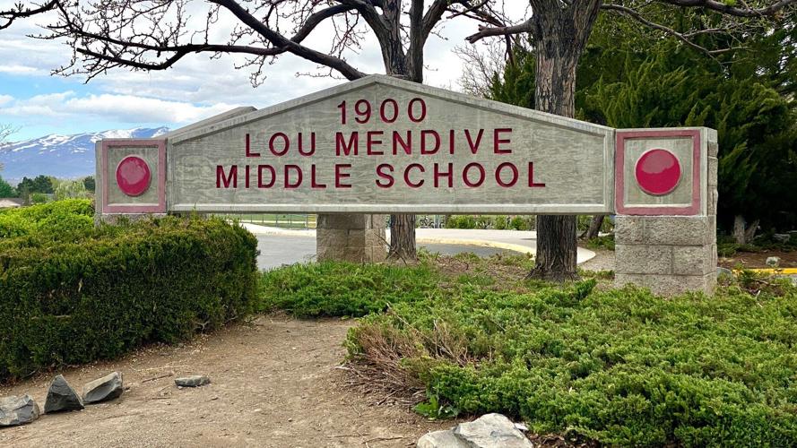 Mendive Middle School sign