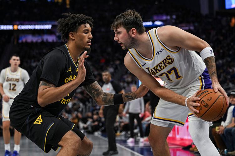 Lakers Warriors Basketball