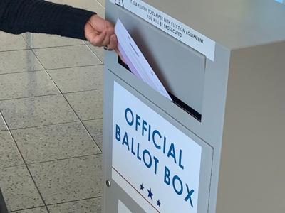 Ballot box in Washoe County