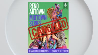Artown concert canceled