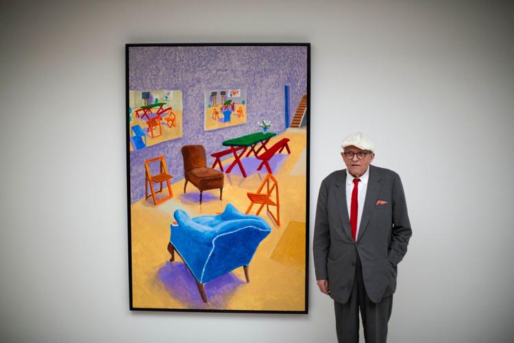 Britain Obit Hockney