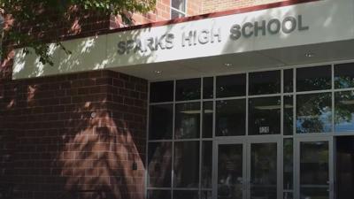Sparks High School - generic image of the front entrance .jpg