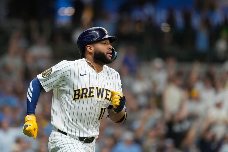 Rangers Brewers Baseball