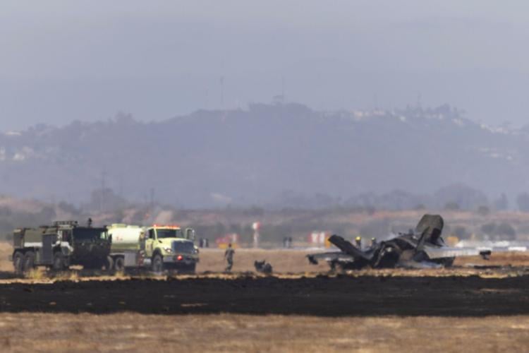 Military Jet Crash California