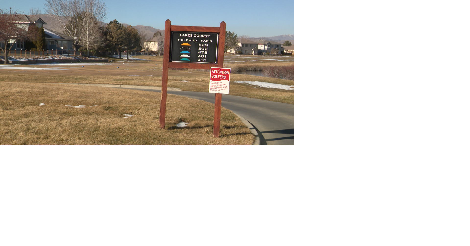Residents Rally Against Housing Development at Golf Course