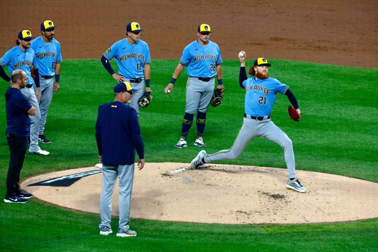 Brewers Mets Baseball