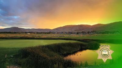 Silver Oak Golf Course with CCSO badge