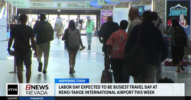 Busy Reno Reno-Tahoe International Airport expects busy day for travelers this ...