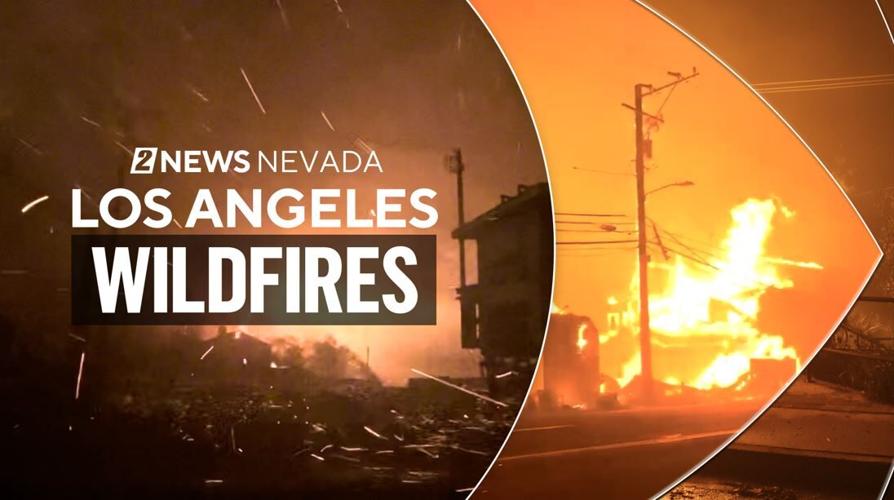 Los Angeles Wildfires monitor