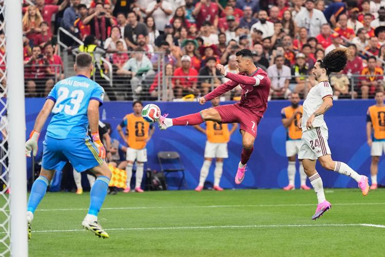 APTOPIX Spain Portugal WCup Soccer