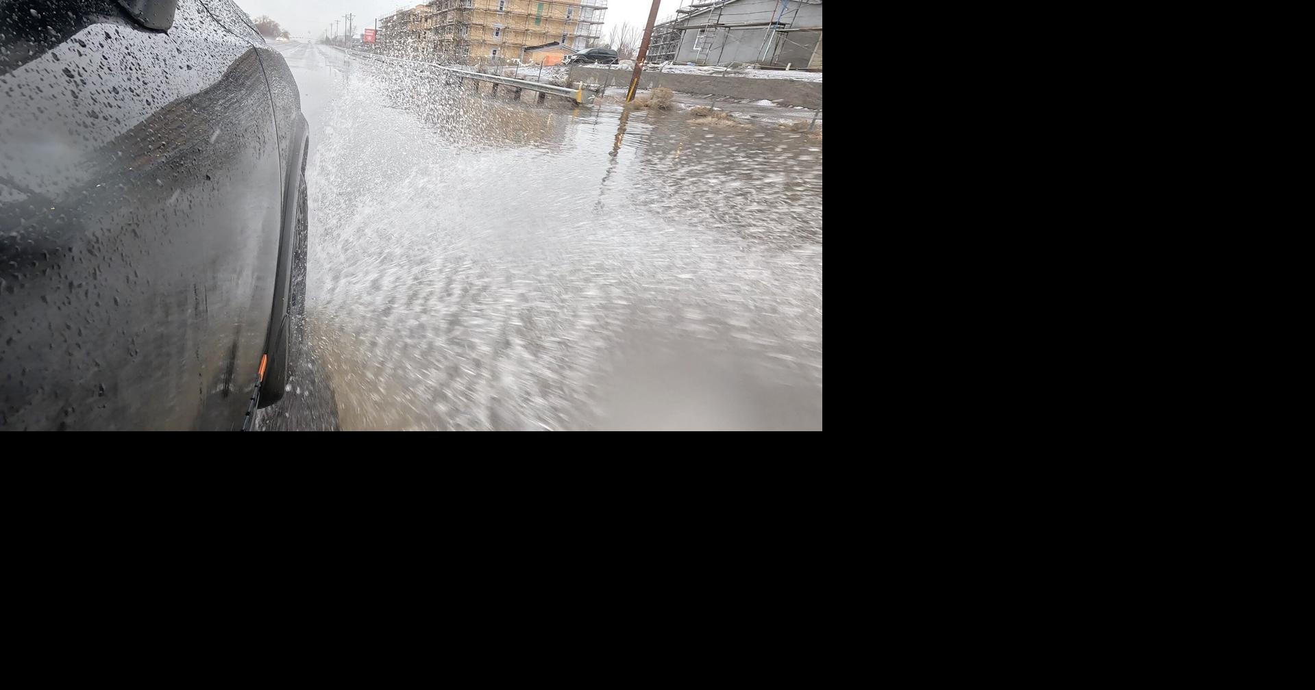 Storm moves through area, brings chain controls; rain falling in lower ...