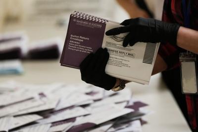 Photos of primary races across the US as candidates compete to get on the ballots for the midterms