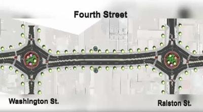 Council Considers Roundabouts on West 4th Street to Decrease Pedestrian Accidents