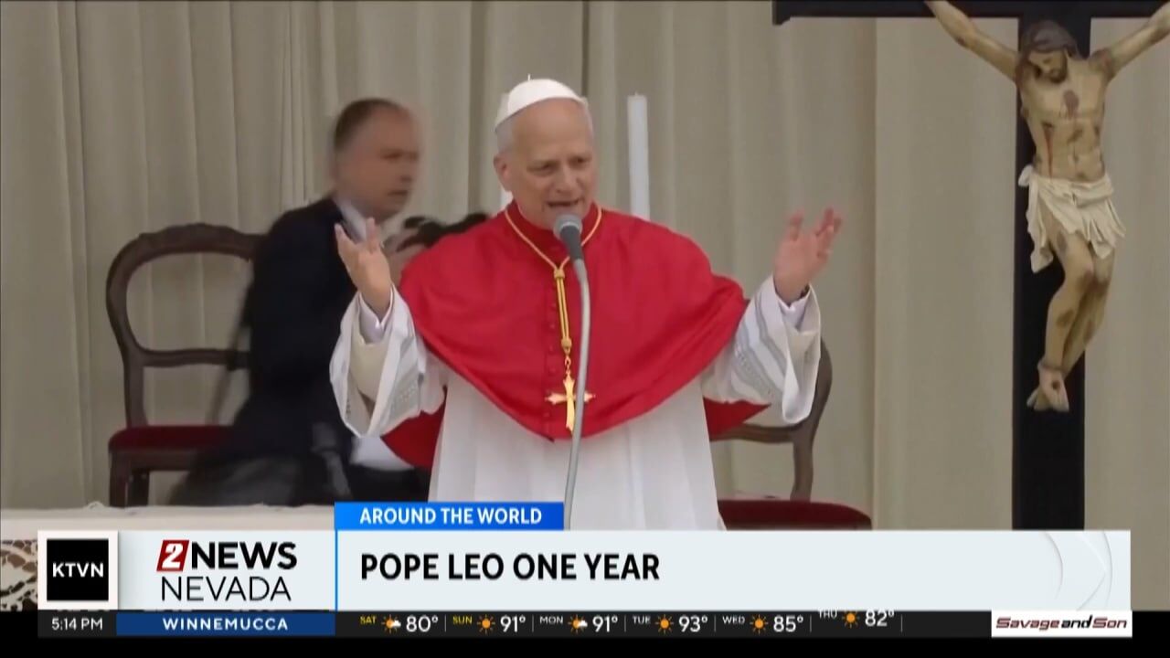 Today marks the one-year anniversary of Pope Leo leading the