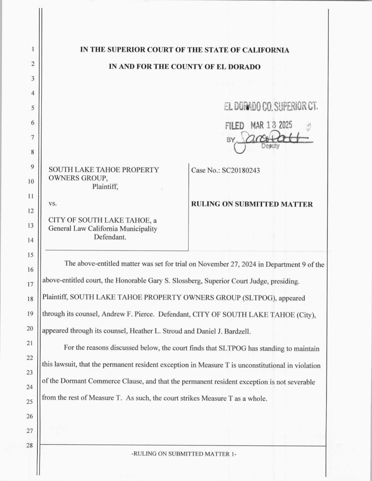 Court overturns Measure T