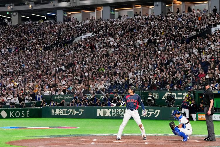 CORRECTION WBC Japan Taiwan Baseball