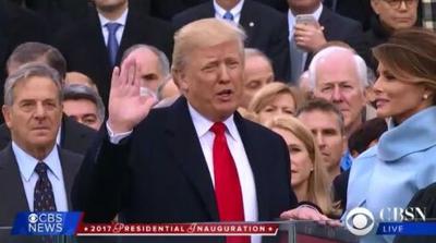 Donald Trump Becomes 45th President; D.C. Police Clash With Protesters