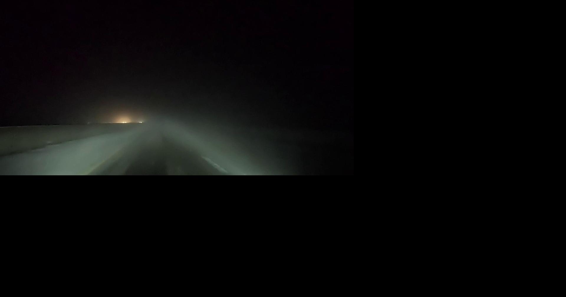 Foggy Weather Over Galena Bridge Video