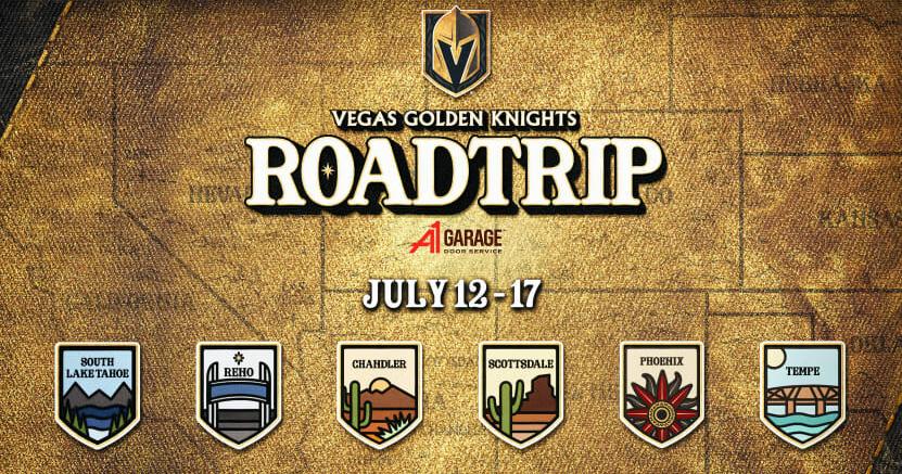 Vegas Golden Knights to visit Reno and South Lake Tahoe during VGK Road ...
