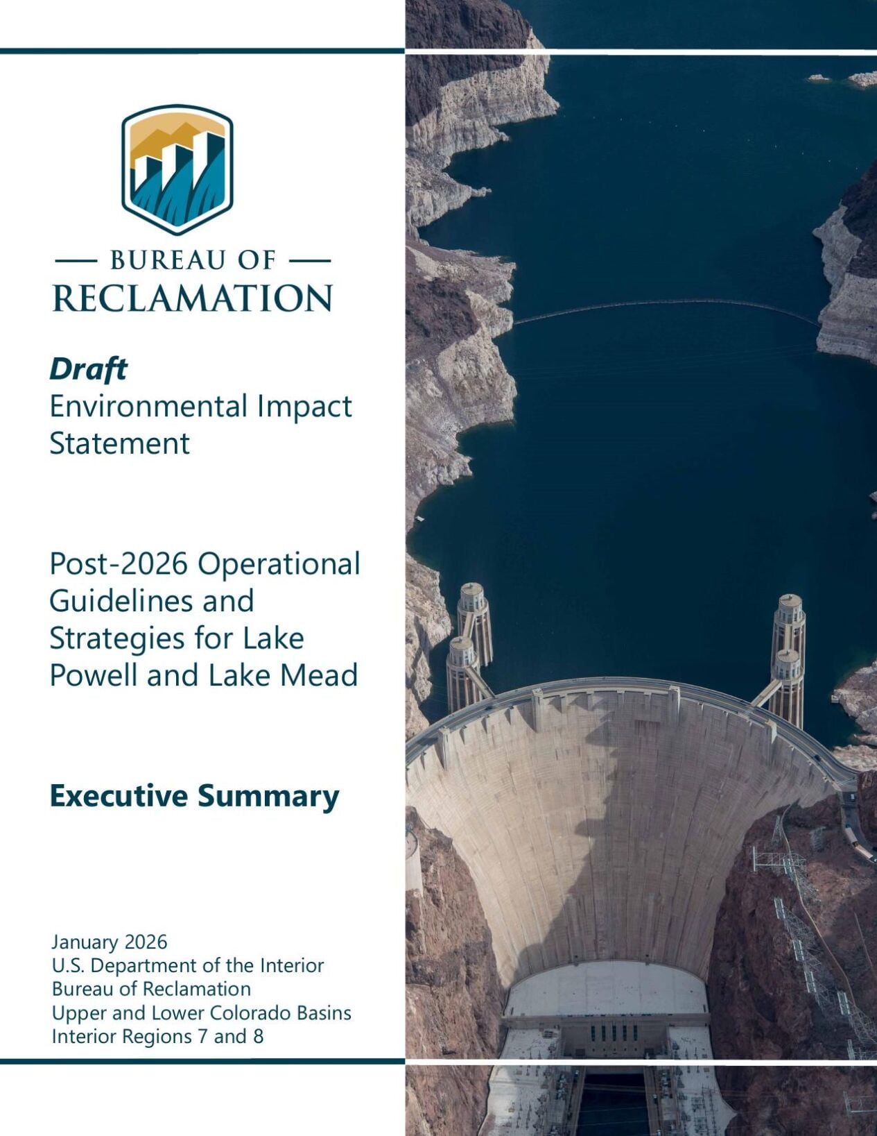 Post-2026 Operational Guidelines and Strategies for Lake Powell, Lake Mead