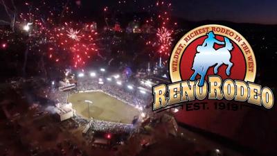 Reno Rodeo full arena with fireworks and Logo .jpg