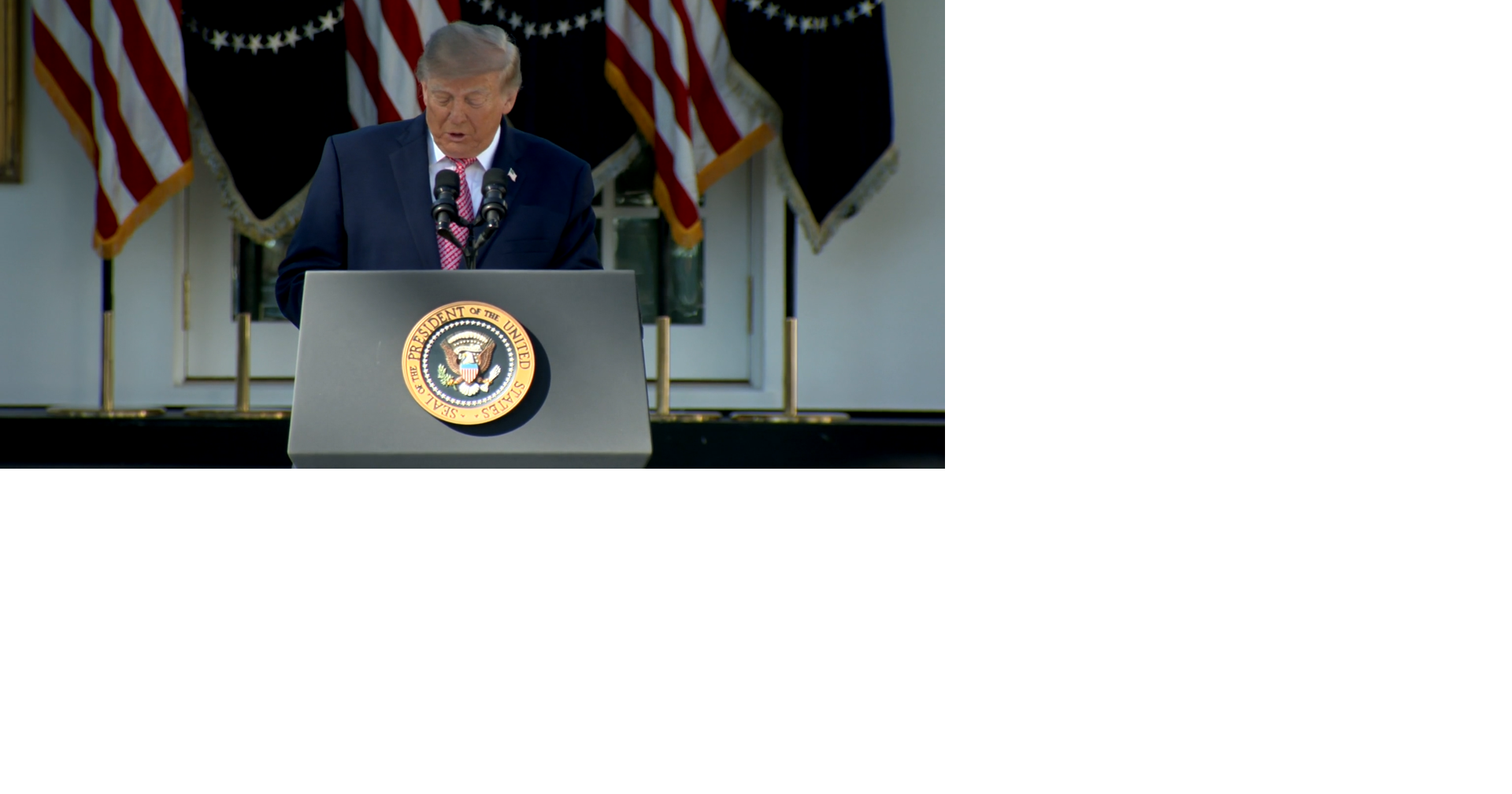 President Trump announces women's health executive order