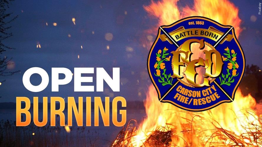 Carson Fire Department Open Burning