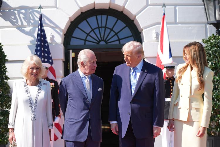 US Britain Royal Visit Trump