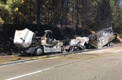 I-80 WB/EB Shut Down Due to Semi Truck on Fire