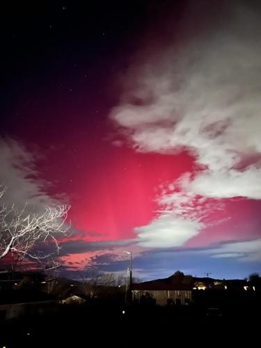 Aurora from Washoe Valley