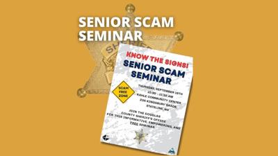 Douglas County Sheriff's Office Senior Scam Seminar