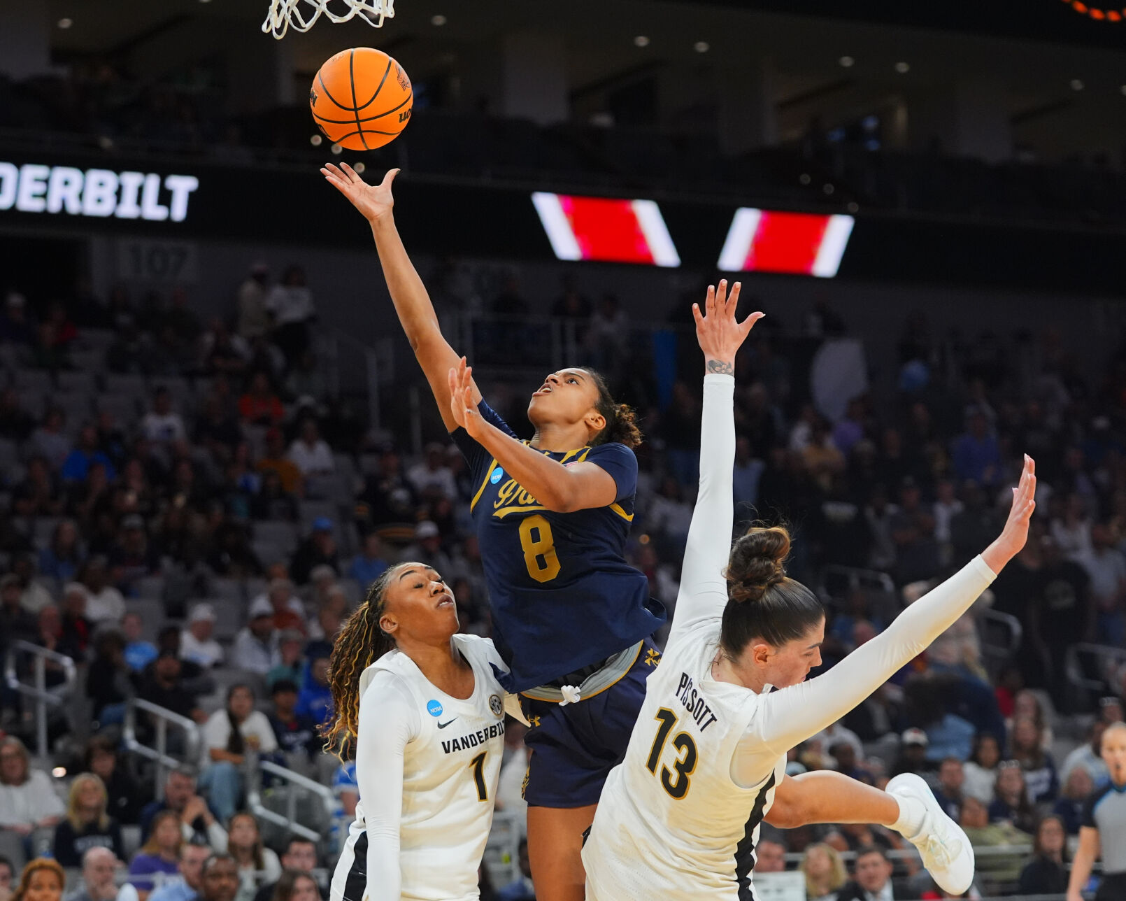 NCAA Notre Dame Vanderbilt Basketball