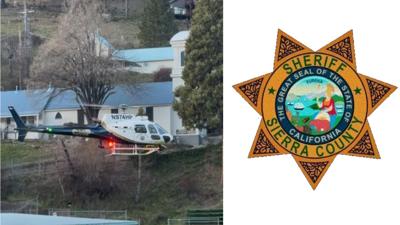 Helicopter Rescue of Mountain Biker