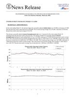 Jobless benefits applications, March 26, 2026