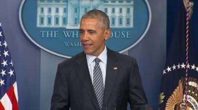 President Obama Holds First Press Conference Since Election