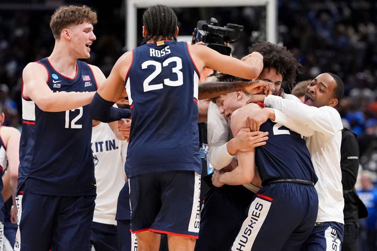 APTOPIX NCAA UConn Duke Basketball